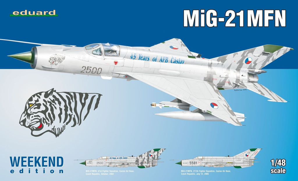 Eduard 1/48 MiG21MFN Fighter Wkd Edition Kit