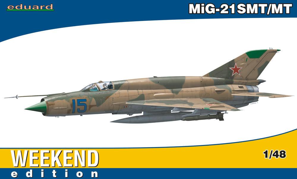 Eduard 1/48 MiG21SMT/MT Fighter Wkd Edition Kit
