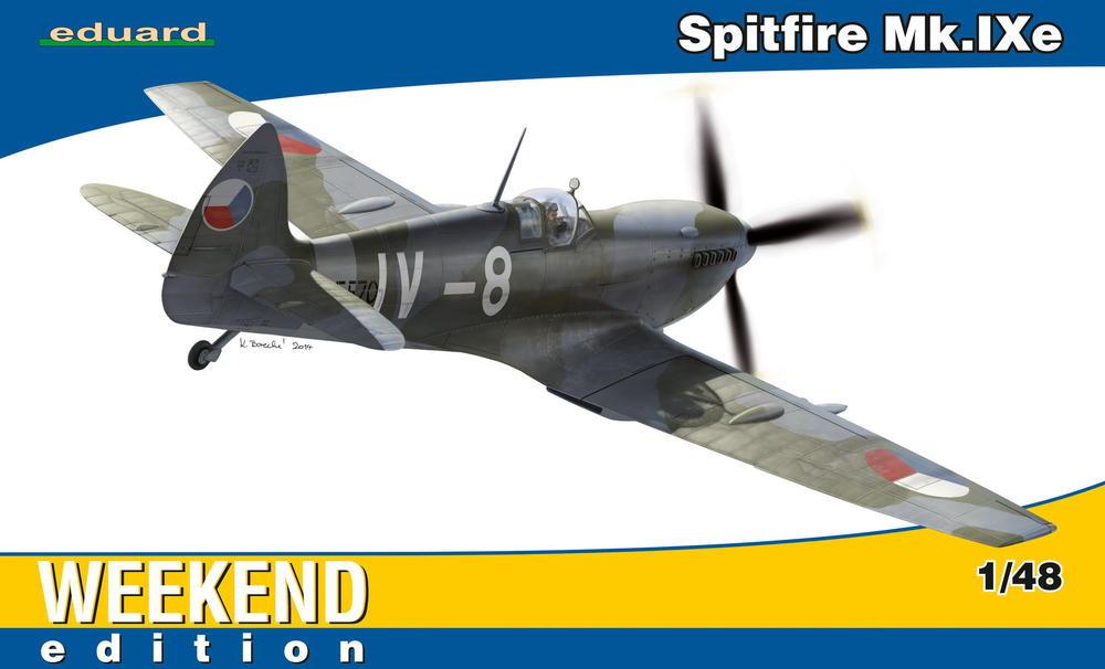 Eduard Aircraft 1/48 Spitfire Mk IXe Fighter Wkd Edition Kit