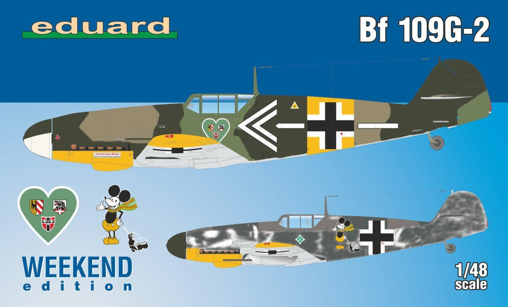 Eduard 1/48 Bf109G2 Fighter Wkd Edition Kit
