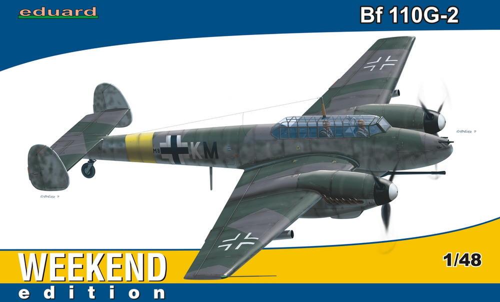 Eduard 1/48 Bf110G2 Fighter Wkd Edition Kit