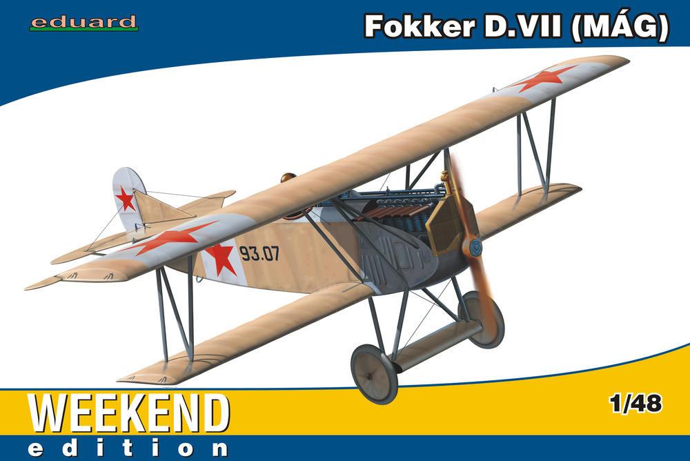 Eduard 1/48 Fokker D VII (MAG) BiPlane Wkd Edition Kit
