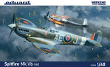 Eduard 1/48 WWII Spitfire Mk Vb Mid British Fighter (Weekend Edition Plastic Kit)
