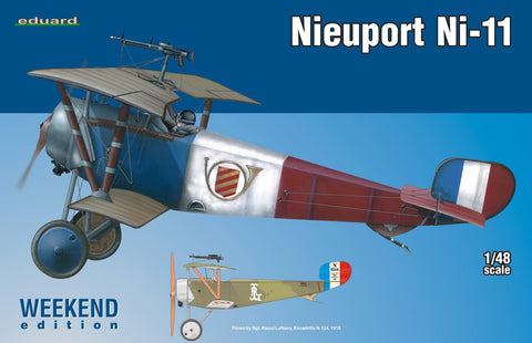 Eduard 1/48 Nieuport Ni11 Aircraft Wkd Edition Kit