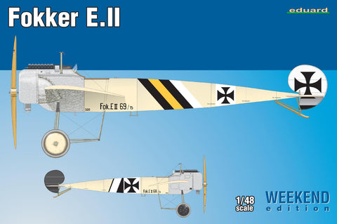 Eduard 1/48 Fokker E II Aircraft Wkd Edition Kit