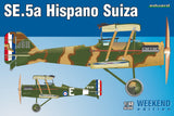 Eduard Aircraft 1/48 SE5a Hispano Suiza Aircraft Wkd Edition Kit