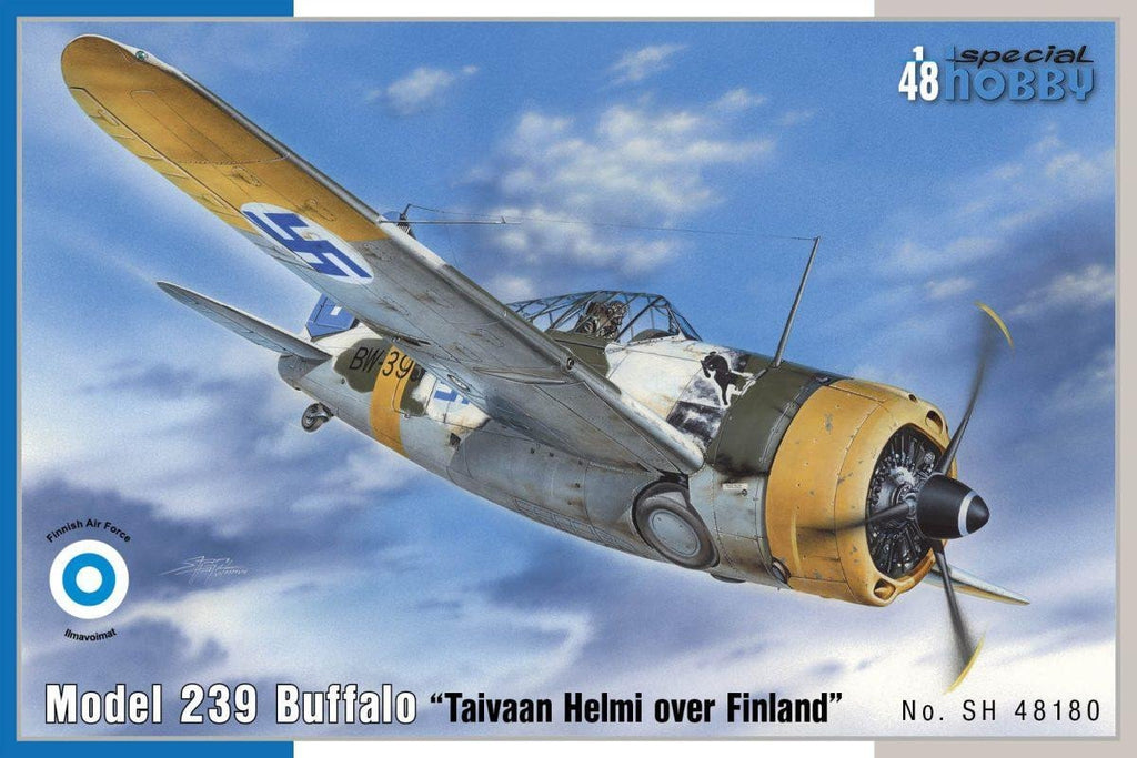 Special Hobby 1/48 Buffalo Model 239 "Taivaan Helmi over Finland" Aircraft Kit