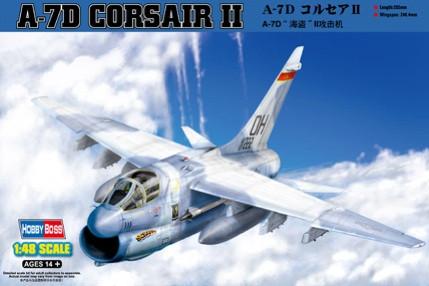 Hobby Boss Aircraft 1/48 A-7D Corsair II Kit