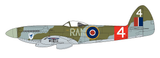 Airfix 1/48 Supermarine Spitfire F22/24 Aircraft (Re-Issue) Kit