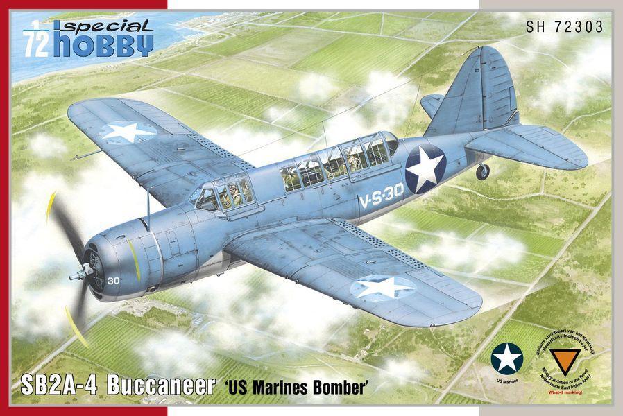 Special Hobby 1/72 SB2A4 Buccaneer US Marines Bomber Kit