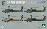 Takom 1/35 AH-64E Apache Guardian Attack Helicopters In Foreign Service Kit