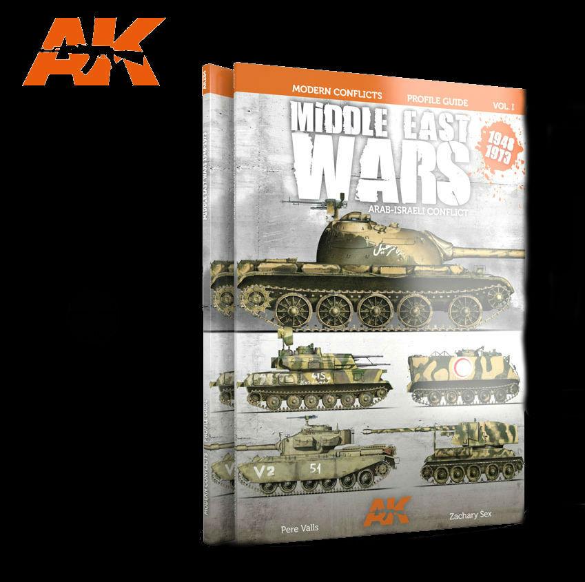 AK Interactive Modern Conflicts Vol.1: Middle East Wars 1948-1973 Profile Guide Book