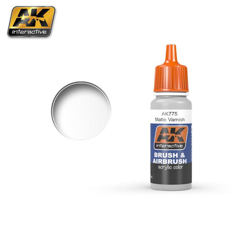 AK Interactive Matte Acrylic Varnish 17ml Bottle