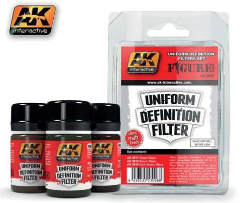 AK Interactive Figure Series: Leather & Buckles Acrylic Paint Set (6 C –  Model Airplane Depot