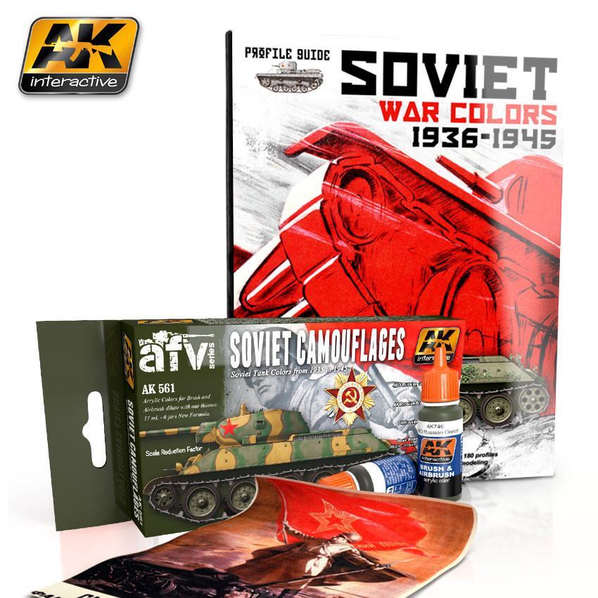 AK Interactive Books - Soviet War Colors 1936-1945 Profile Guide Book