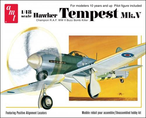AMT Aircraft Models 1/48 Hawker Tempest Mk V RAF WWII Kit