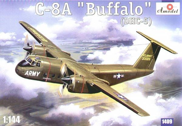 A Model 1/144 C8A Buffalo (DHC5) USAF Transport Aircraft Kit