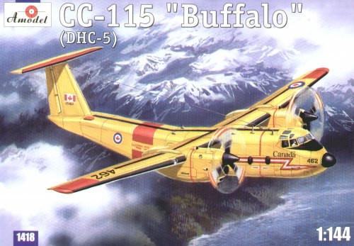 A Model 1/144 CC115 Buffalo (DHC5) Canadian AF Transport Aircraft Kit