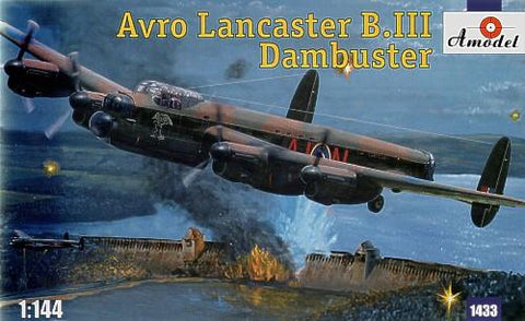 A Model 1/144 Avro Lancaster B III Dambuster Bomber Kit