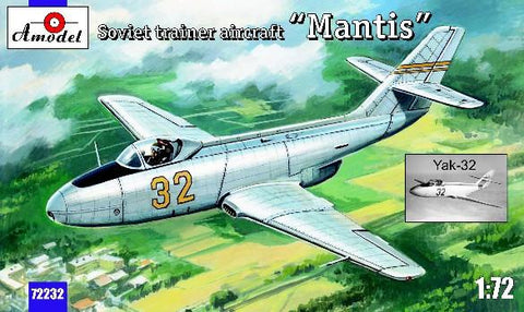 A Model From Russia 1/72 Yak32 Mantis Soviet Trainer Aircraft Kit