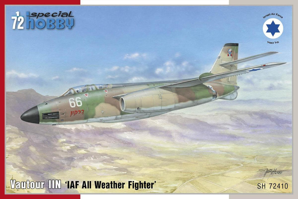 Special Hobby 1/72 Vautour IIN IAF All-Weather Fighter Kit