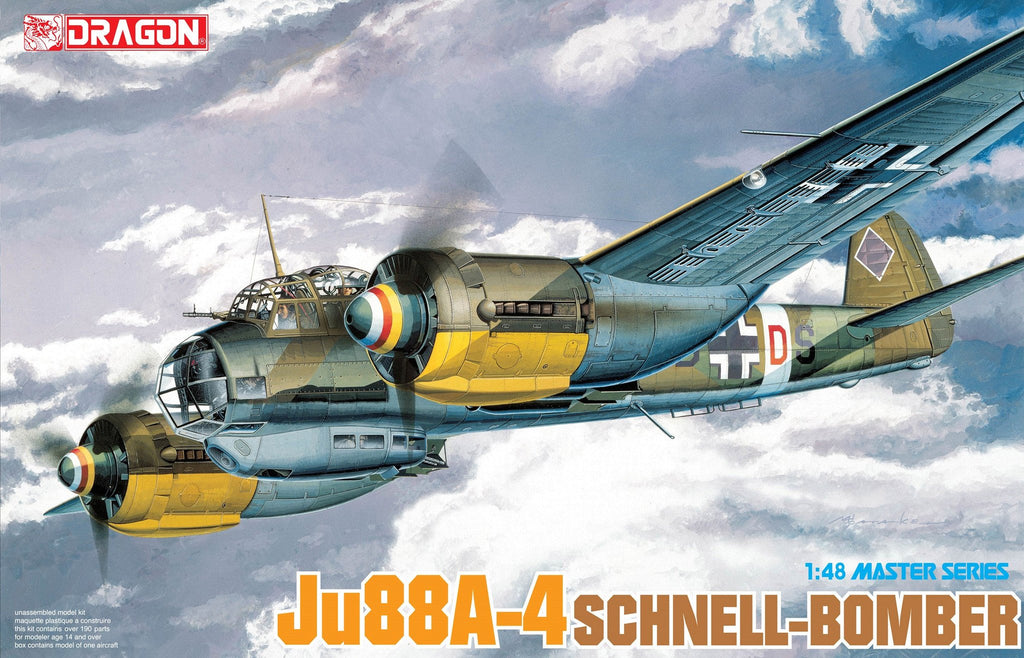Dragon 1/48 Ju88A4 Schnell Bomber Kit