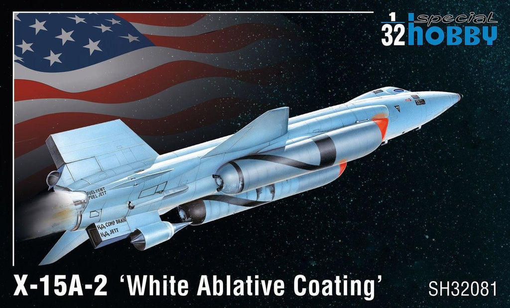 Special Hobby 1/32 X15A2 White Ablative Coating High Speed Aircraft Kit