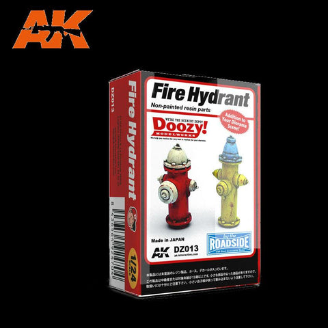 AK Interactive 1/24 Doozy Series: Fire Hydrants (2) (Resin)