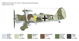 Italeri 1/48 Henschel Hs123 Ground Attack Aircraft Kit