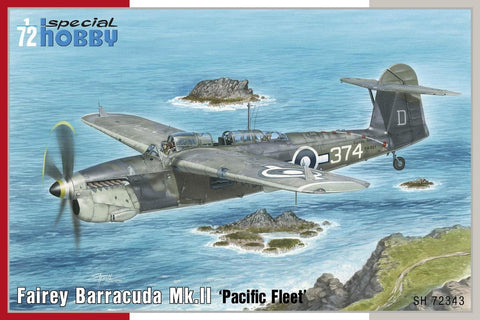 Special Hobby 1/72 Fairey Barracuda Mk II Pacific Fleet Bomber Kit