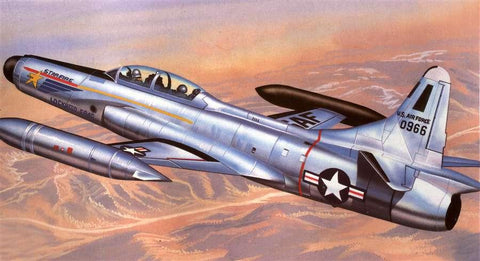 Emhar Aircraft 1/72 F94C Early Starfire USAF Interceptor Aircraft Kit