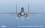 Lion Roar 1/48 Su35S Flanker E Multi-Role Fighter (New Tool) Kit