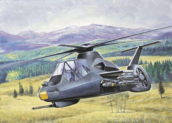 Italeri Aircraft 1/72 RAH66 Helicopter Kit
