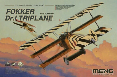 Meng 1/24 Fokker Dr I Triplane Kit