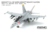 Meng 1/48 F/A18F Super Hornet "Bounty Hunters" Fighter Kit