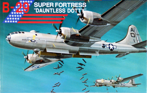 Fujimi Aircraft 1/144 B29 Superfortress Dauntless Dotty Bomber Kit