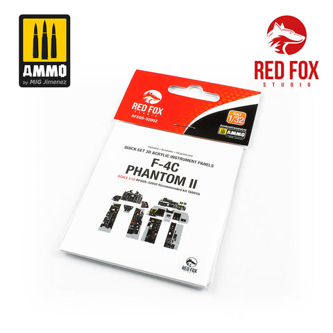 Red Fox Studio 1/32 F-4C Phantom II (for Tamiya kit)