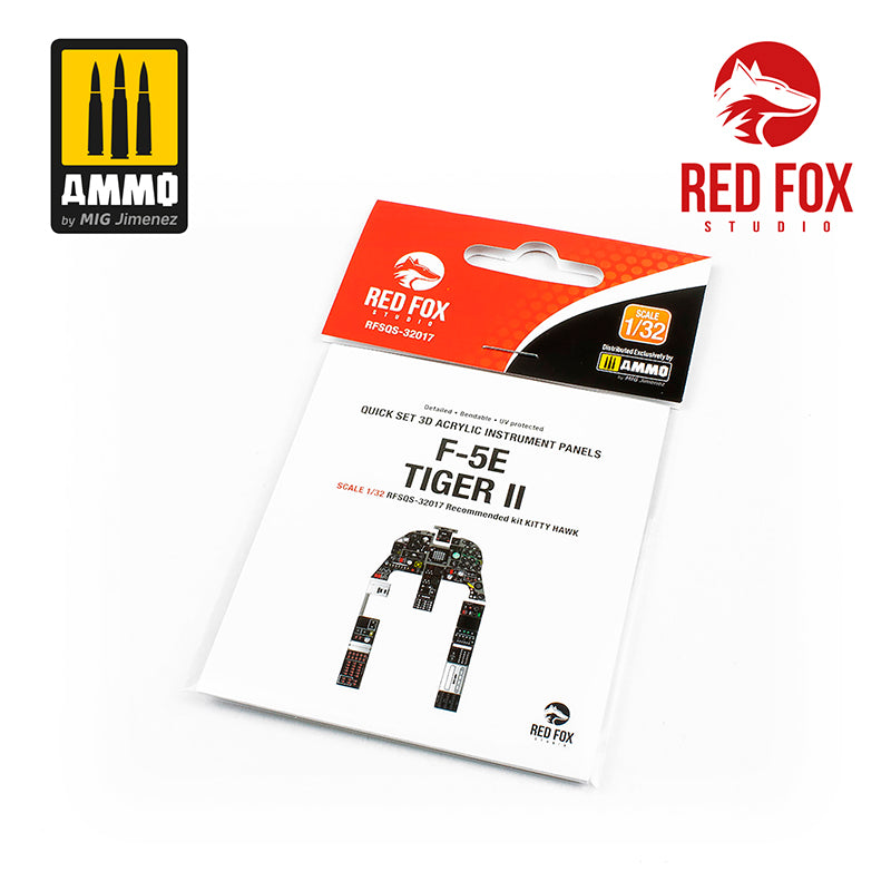 Red Fox Studio 1/32 F-5E Tiger II (for Kitty Hawk kit)