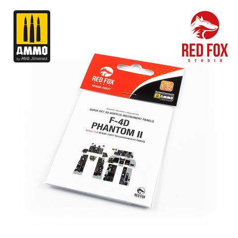 Red Fox Studio 1/32 F-4D Phantom II (for Tamiya kit)