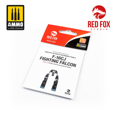 Red Fox Studio 1/32 F-16CJ Fighting Falcon (for Tamiya kit)