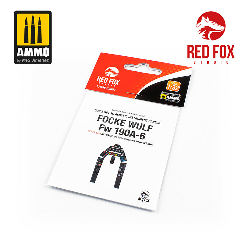 Red Fox Studio 1/32 Focke Wulf Fw 190A-6 (for Hasegawa kit)