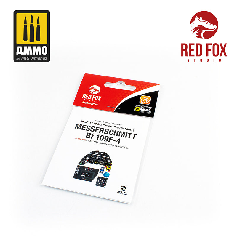 Red Fox Studio 1/32 Messerschmitt Bf 109G-6 (for Hasegawa kit)