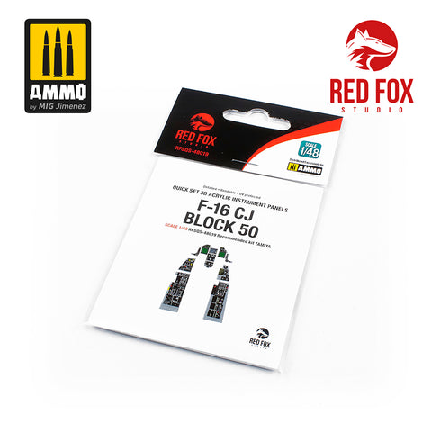 Red Fox Studio 1/48 F-16CJ Block 50 (for Tamiya kit)