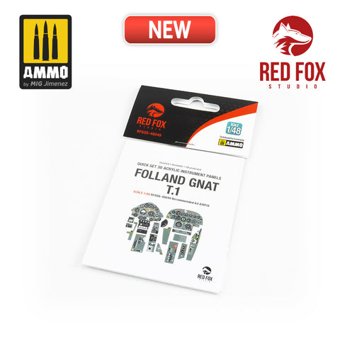 Red Fox Studio 1/48 Folland Gnat T.1 (for Airfix kit)