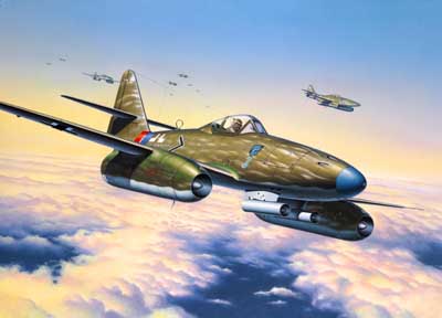 Revell Germany Aircraft 1/72 Me262A1a Fighter Kit