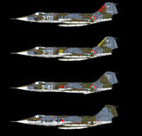 Italeri 1/32 F104G/S Starfighter Supersonic Interceptor Aircraft Upgraded Edition w/Orpheus Recon Pod Kit