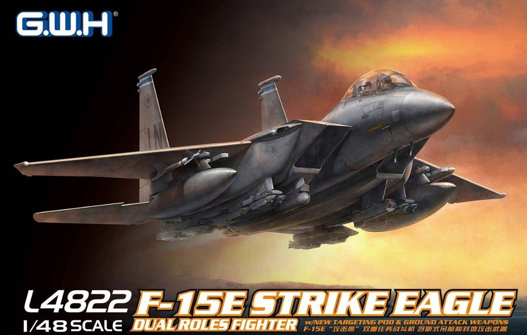 Lion Roar Aircraft 1/48 F15E Strike Eagle Dual Roles Fighter Kit