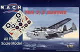 Mach-2 Aircraft 1/72 PBM3/5 Mariner Flying Boat Aircraft Kit