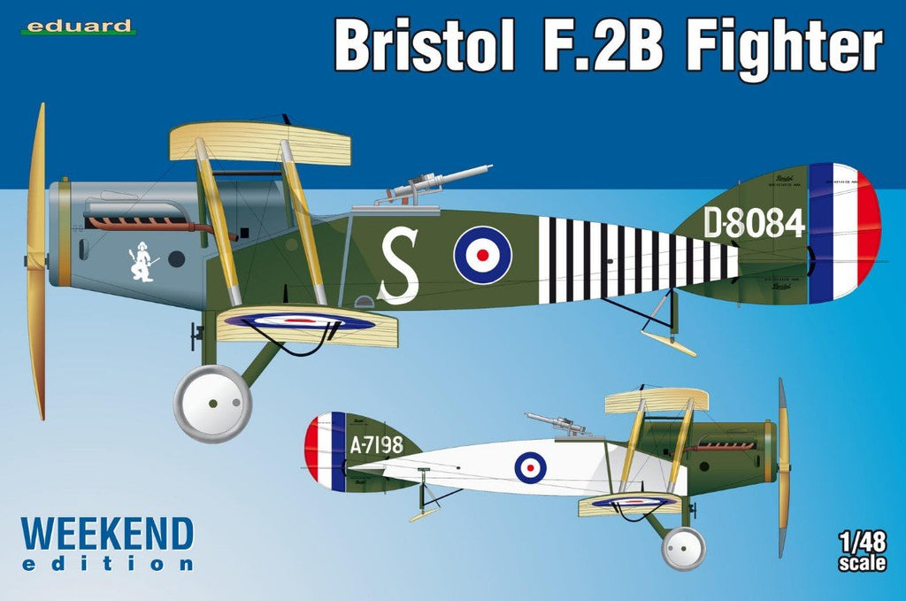 Eduard Aircraft 1/48 Bristol F2B British BiPlane Fighter Wkd Edition Kit