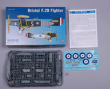 Eduard 1/48 Bristol F2B British BiPlane Fighter Wkd Edition Kit
